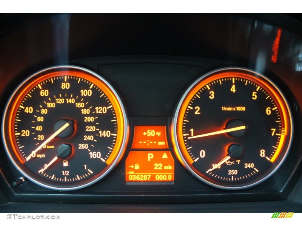 2009 BMW 3 Series 328i Coupe Gauges Photo #76822529