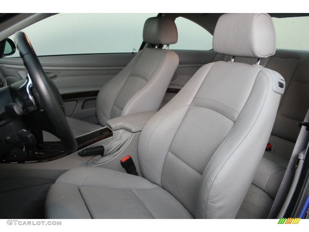 Grey Interior 2009 BMW 3 Series 328i Coupe Photo #76822645