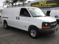 Summit White 2005 Chevrolet Express 2500 Cargo Van