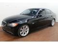 2008 Jet Black BMW 3 Series 335i Sedan  photo #1