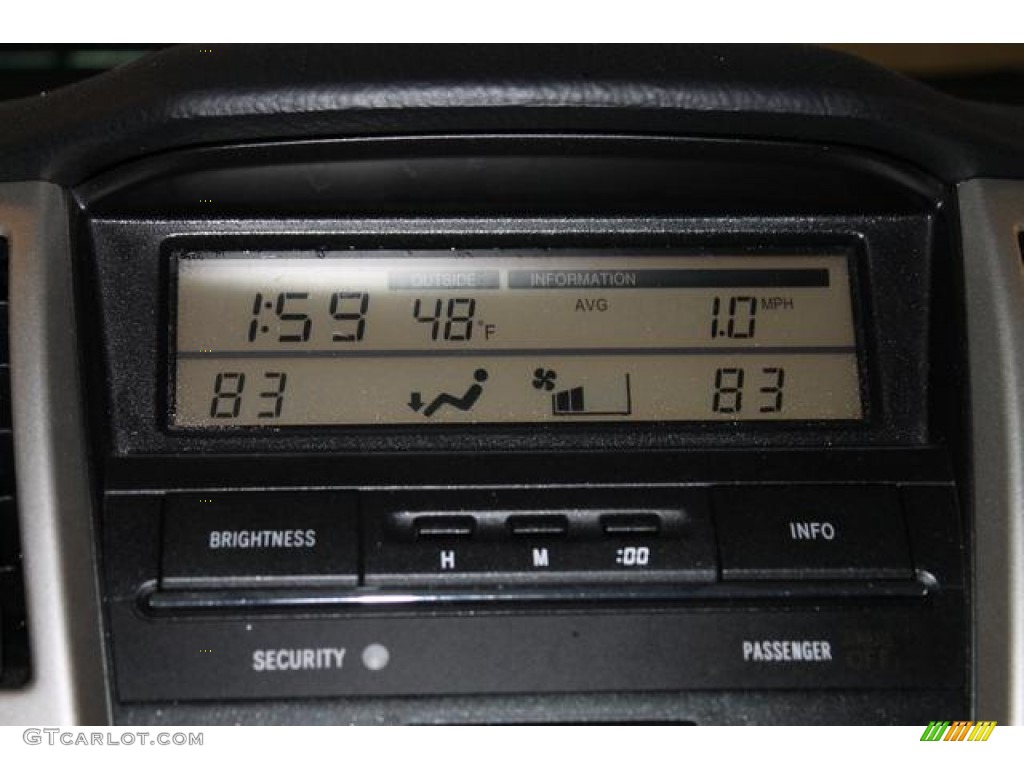 2004 Lexus RX 330 AWD Controls Photo #76823076