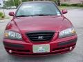 2005 Electric Red Metallic Hyundai Elantra GT Hatchback  photo #9