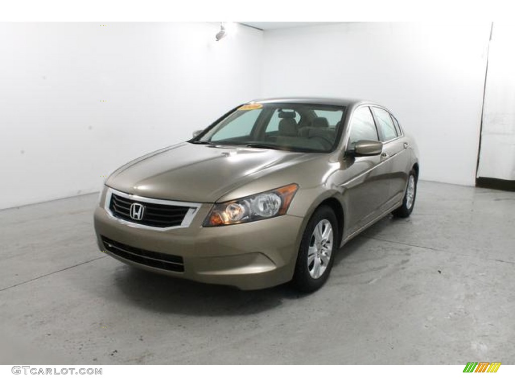 2009 Accord LX-P Sedan - Bold Beige Metallic / Ivory photo #1