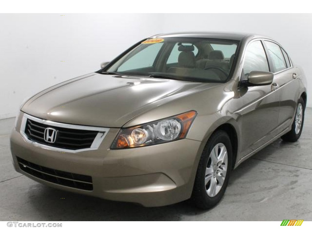 Bold Beige Metallic 2009 Honda Accord LX-P Sedan Exterior Photo #76823465