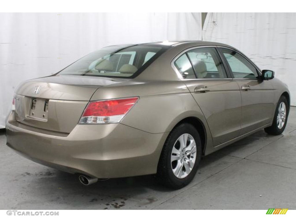 Bold Beige Metallic 2009 Honda Accord LX-P Sedan Exterior Photo #76823556