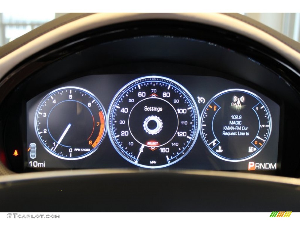2013 Cadillac XTS Platinum FWD Gauges Photo #76823599