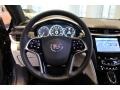 Jet Black/Light Wheat Opus Full Leather 2013 Cadillac XTS Platinum FWD Steering Wheel