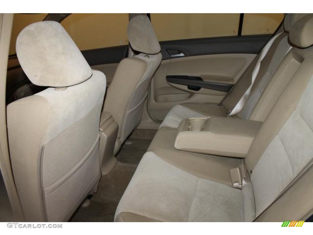 2009 Honda Accord LX-P Sedan Rear Seat Photo #76823836