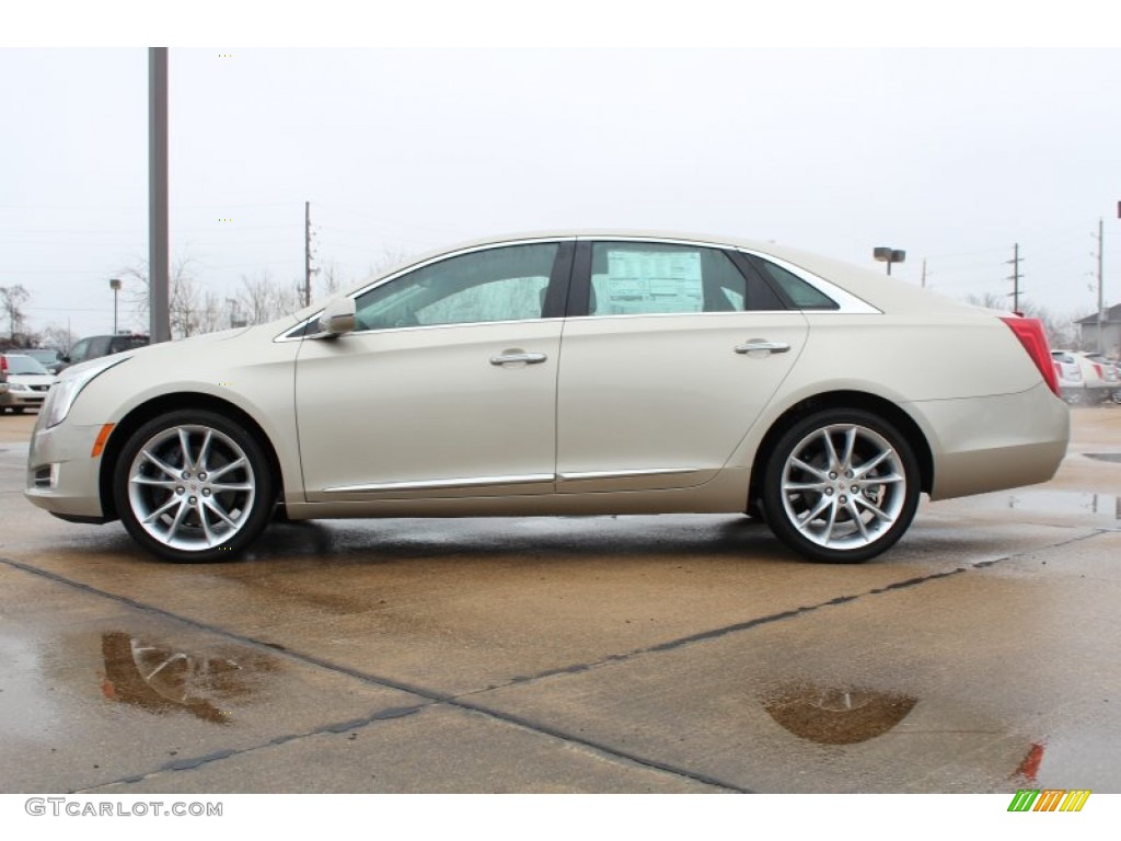 Silver Coast Metallic 2013 Cadillac XTS Premium FWD Exterior Photo #76824189