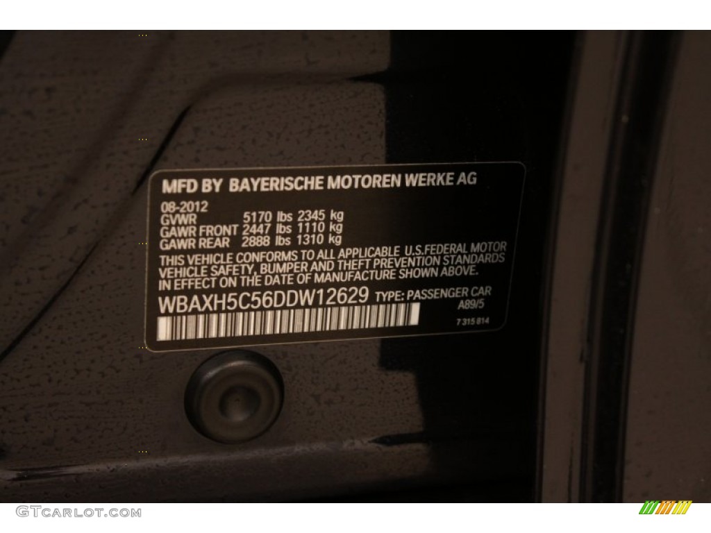 2013 5 Series 528i xDrive Sedan - Imperial Blue Metallic / Oyster/Black photo #37