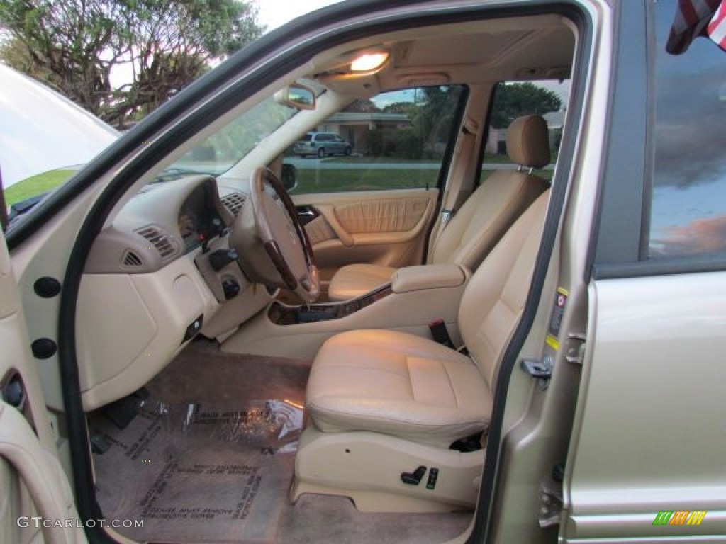 Java Beige Interior 2004 Mercedes-Benz ML 350 4Matic Photo #76824245