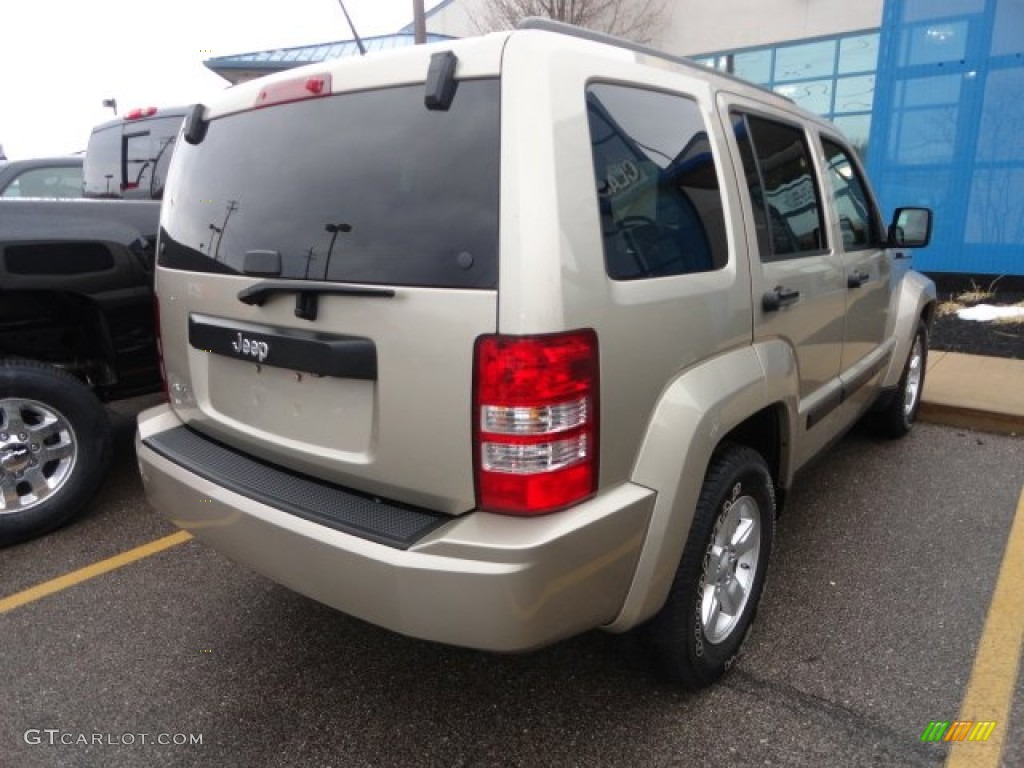 Light Sandstone Pearl 2010 Jeep Liberty Sport 4x4 Exterior Photo #76824985