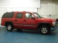 2001 Victory Red Chevrolet Suburban 1500 LS 4x4  photo #5
