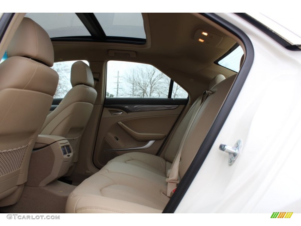 2013 Cadillac CTS 3.0 Sedan Rear Seat Photo #76825673