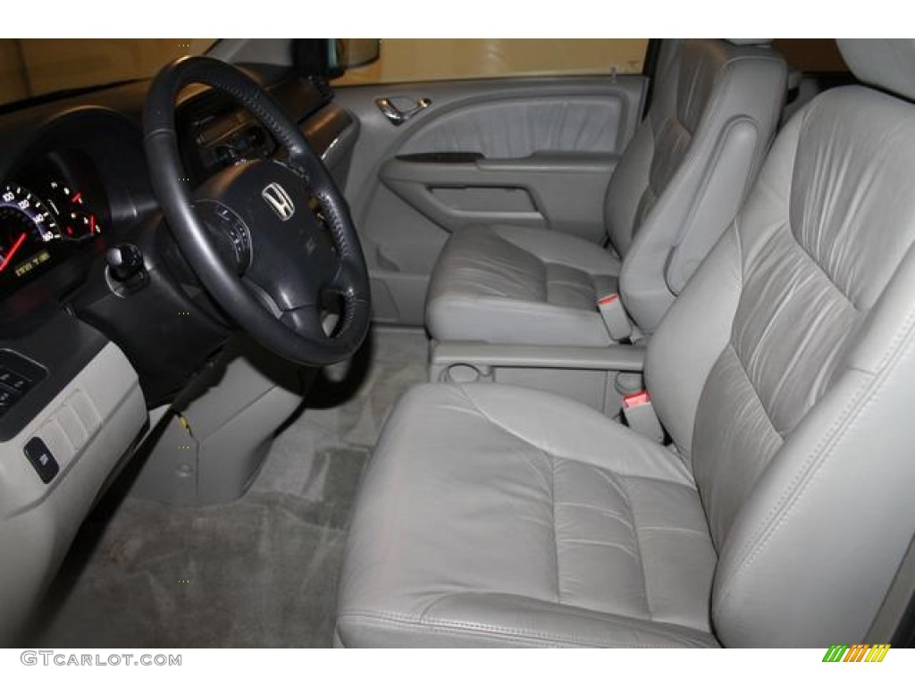 Gray Interior 2007 Honda Odyssey EX-L Photo #76825675