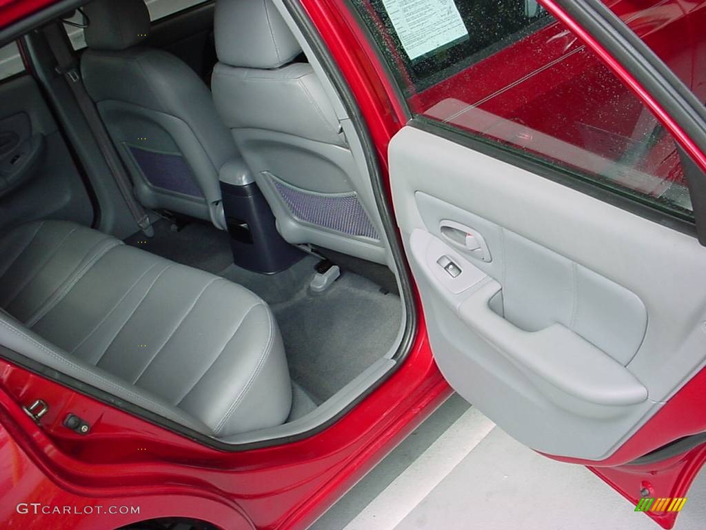 2005 Elantra GT Hatchback - Electric Red Metallic / Gray photo #14
