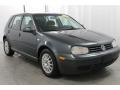 2004 Blue Anthracite Metallic Volkswagen Golf GLS 4 Door  photo #5