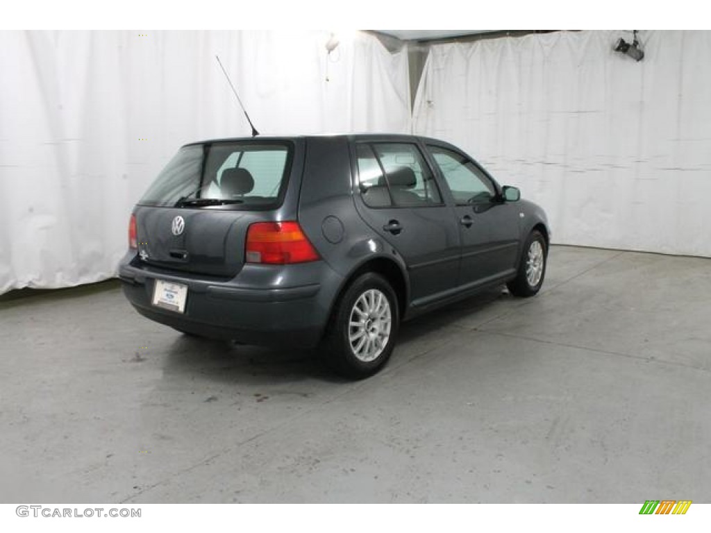 2004 Golf GLS 4 Door - Blue Anthracite Metallic / Black photo #6