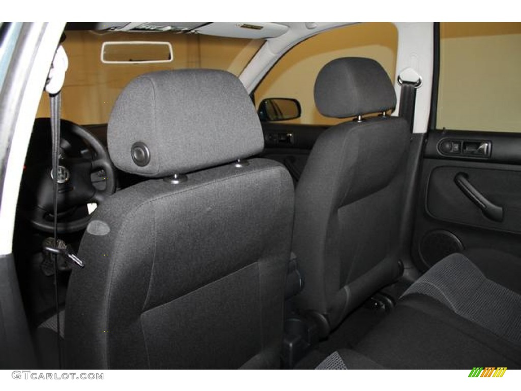 2004 Golf GLS 4 Door - Blue Anthracite Metallic / Black photo #21