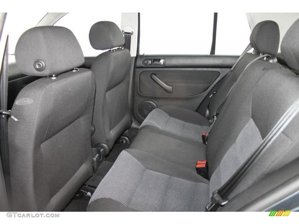 2004 Golf GLS 4 Door - Blue Anthracite Metallic / Black photo #22