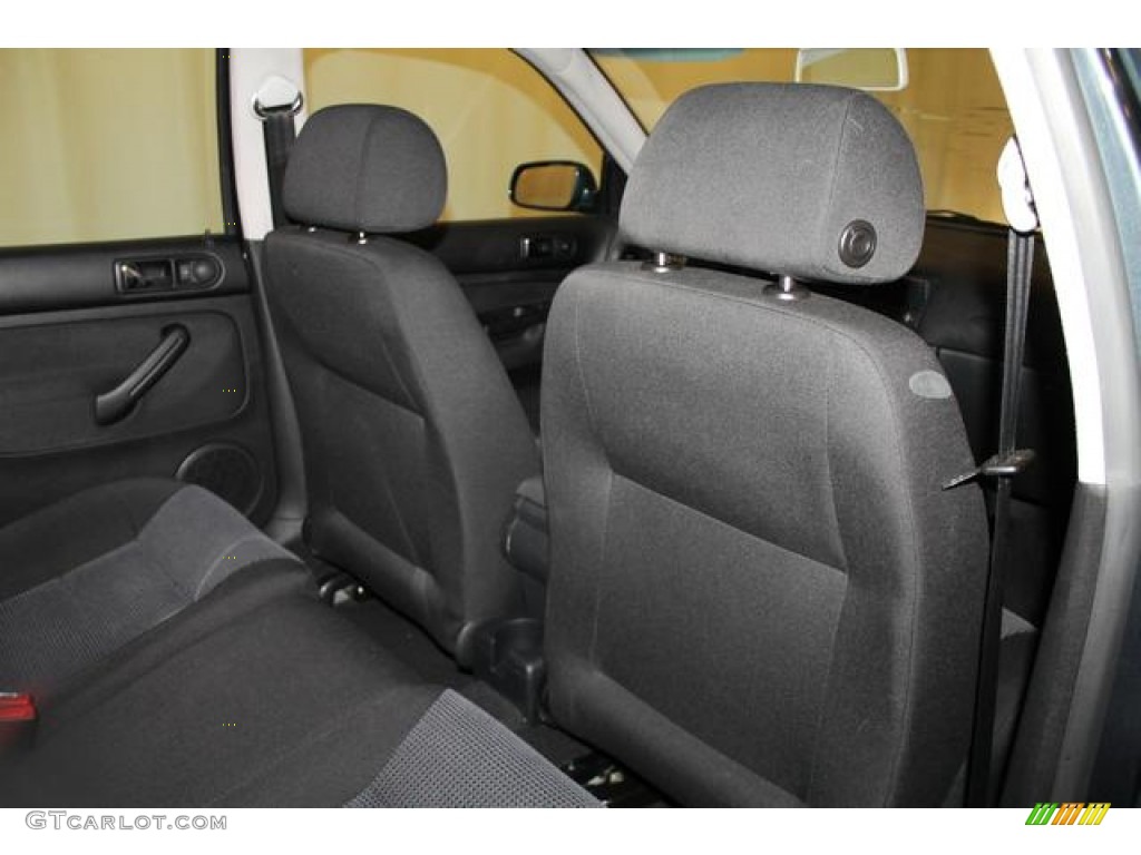 2004 Golf GLS 4 Door - Blue Anthracite Metallic / Black photo #23