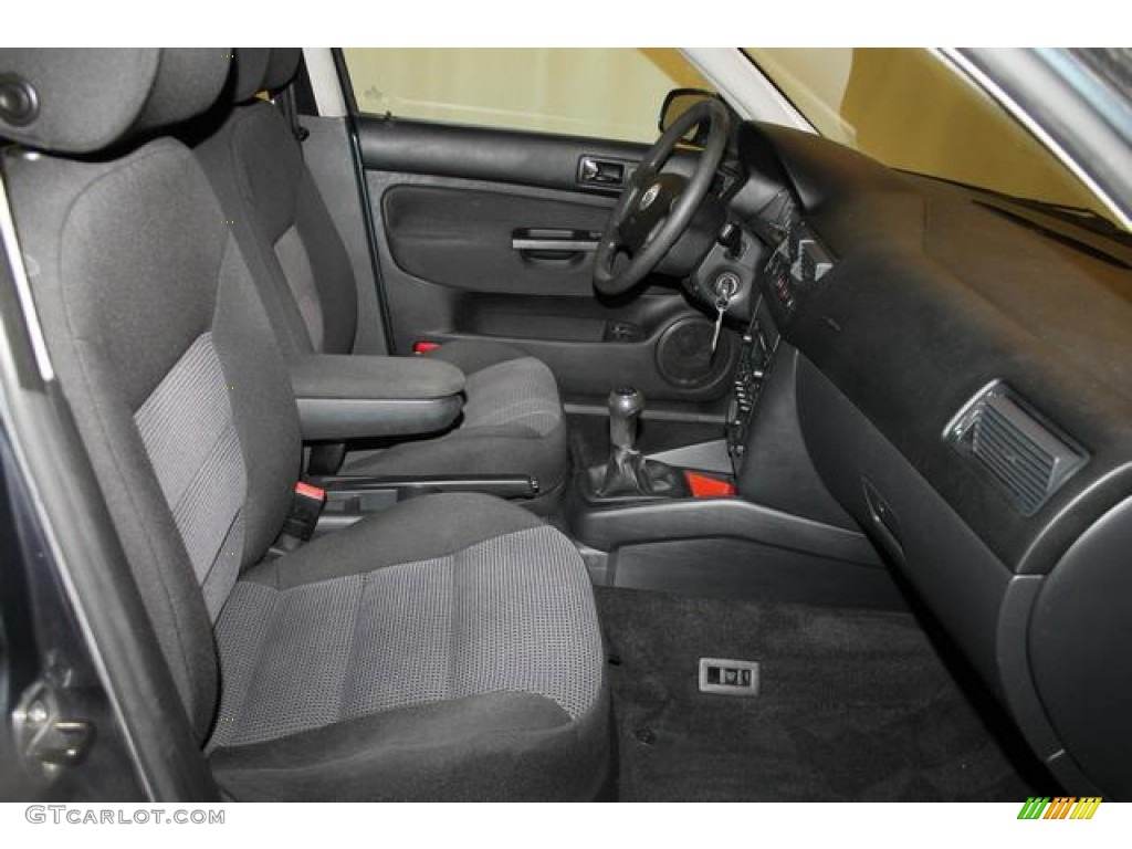 2004 Golf GLS 4 Door - Blue Anthracite Metallic / Black photo #26