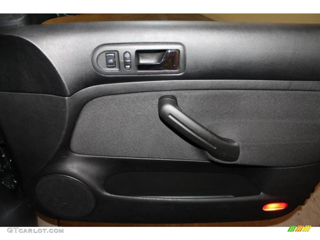 2004 Golf GLS 4 Door - Blue Anthracite Metallic / Black photo #28