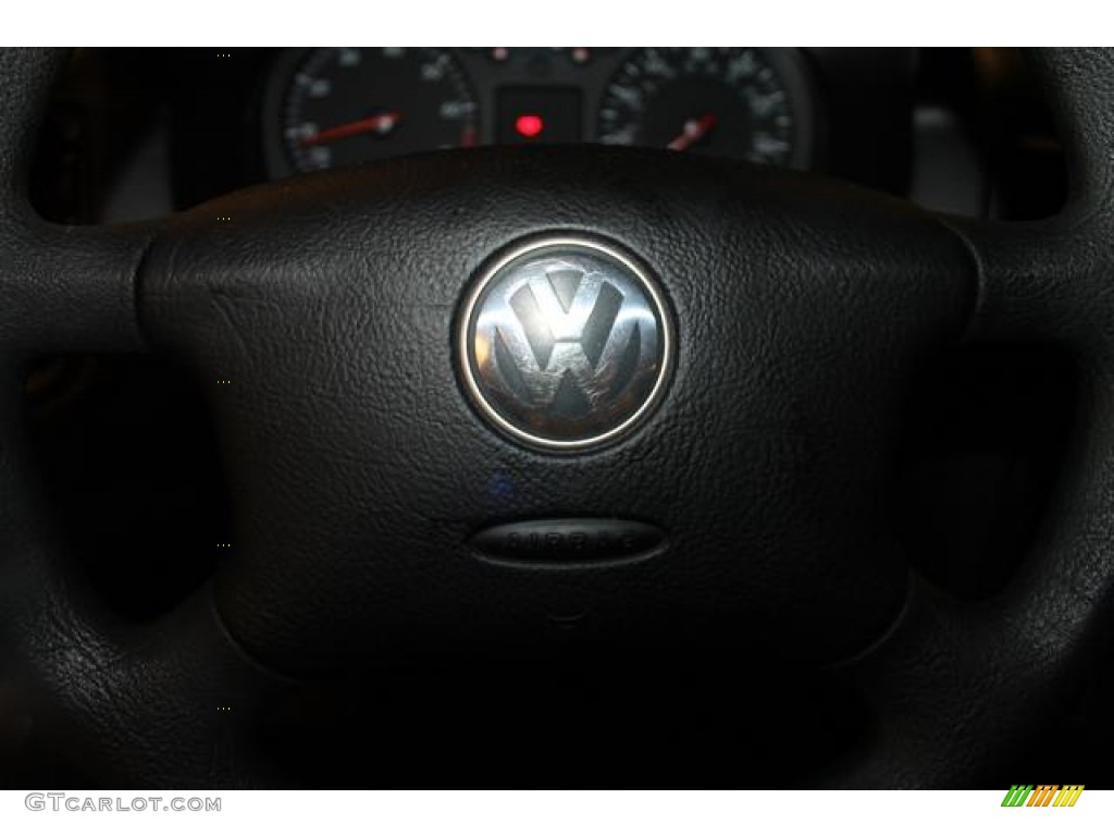 2004 Golf GLS 4 Door - Blue Anthracite Metallic / Black photo #31