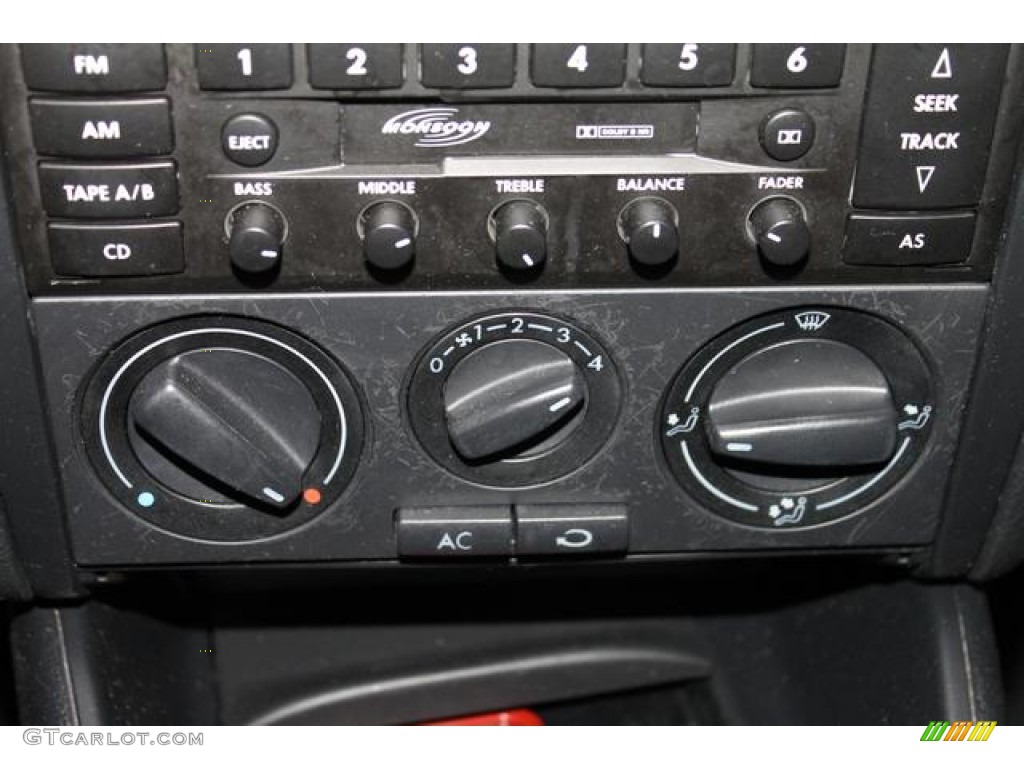 2004 Golf GLS 4 Door - Blue Anthracite Metallic / Black photo #34