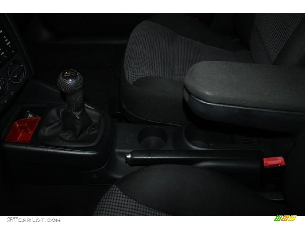 2004 Golf GLS 4 Door - Blue Anthracite Metallic / Black photo #39