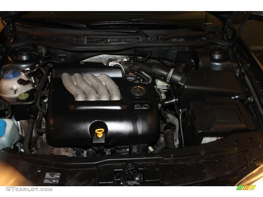 2004 Golf GLS 4 Door - Blue Anthracite Metallic / Black photo #49