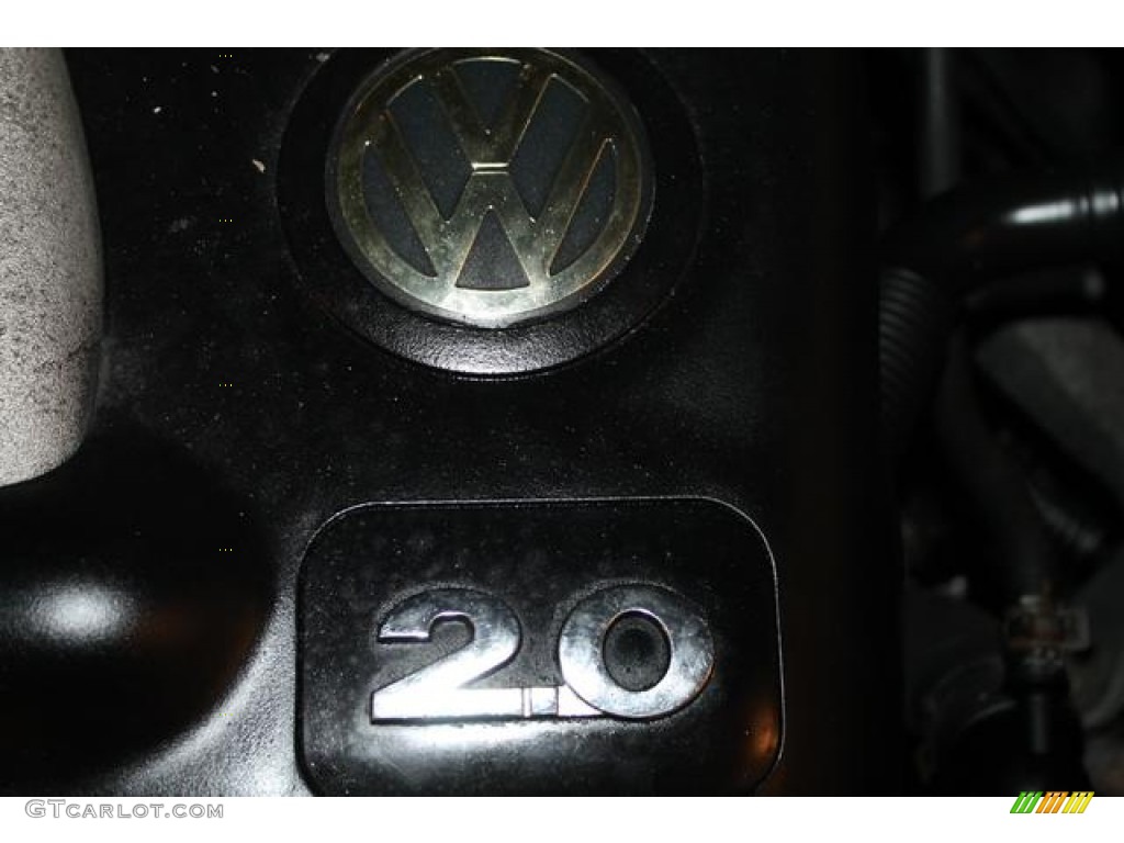 2004 Golf GLS 4 Door - Blue Anthracite Metallic / Black photo #50