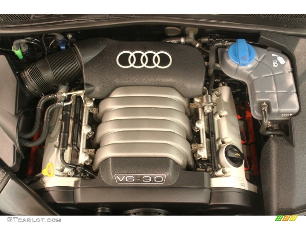 2003 Audi A6 3.0 quattro Sedan 3.0 Liter DOHC 30-Valve V6 Engine Photo #76827522