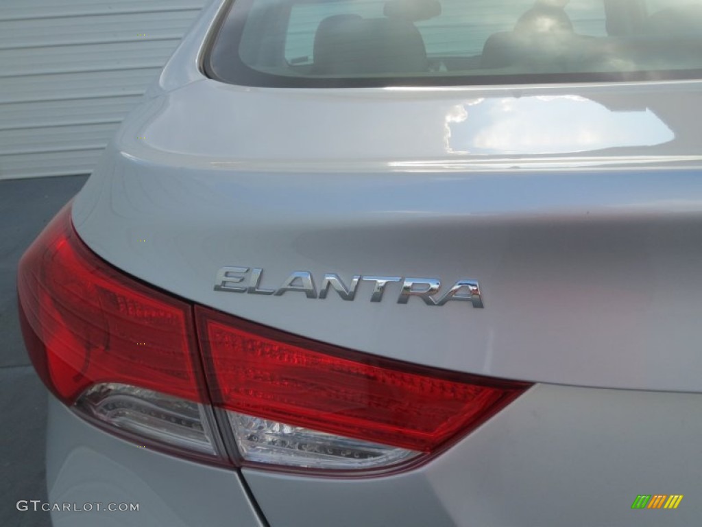 2013 Elantra Limited - Silver / Gray photo #6