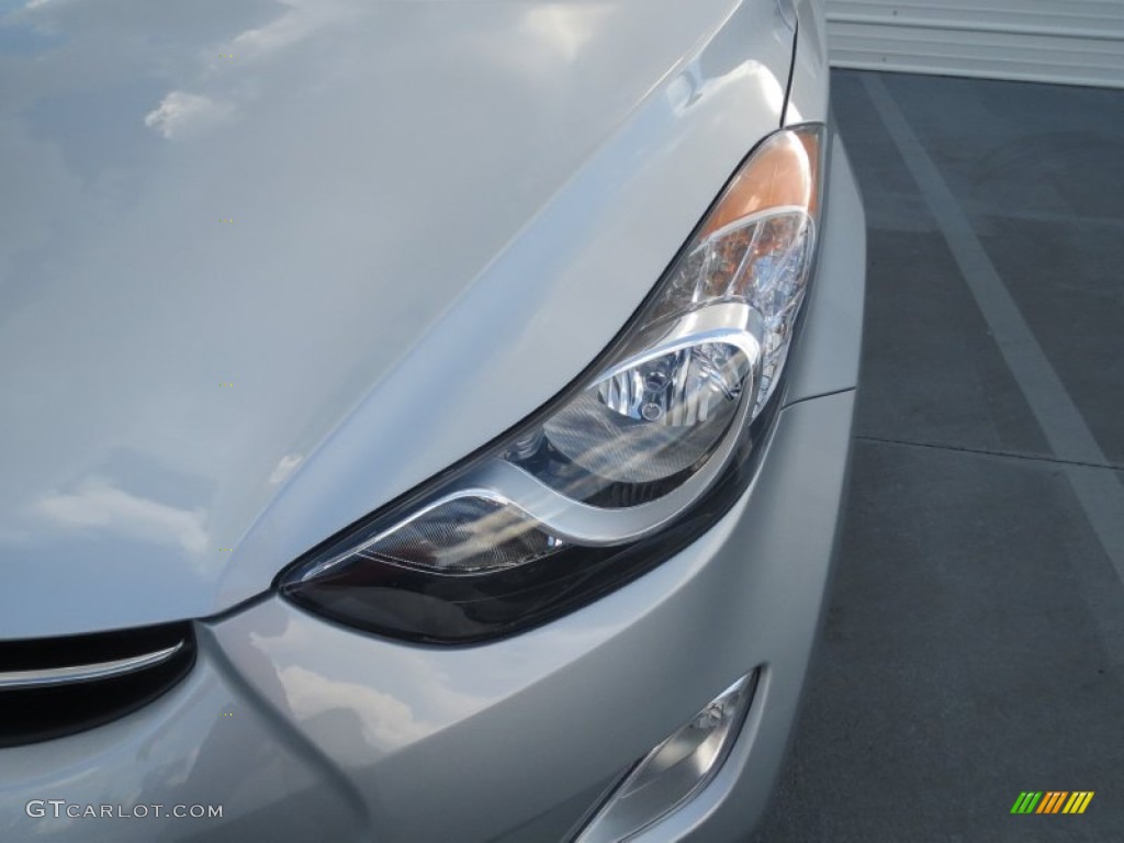 2013 Elantra Limited - Silver / Gray photo #11