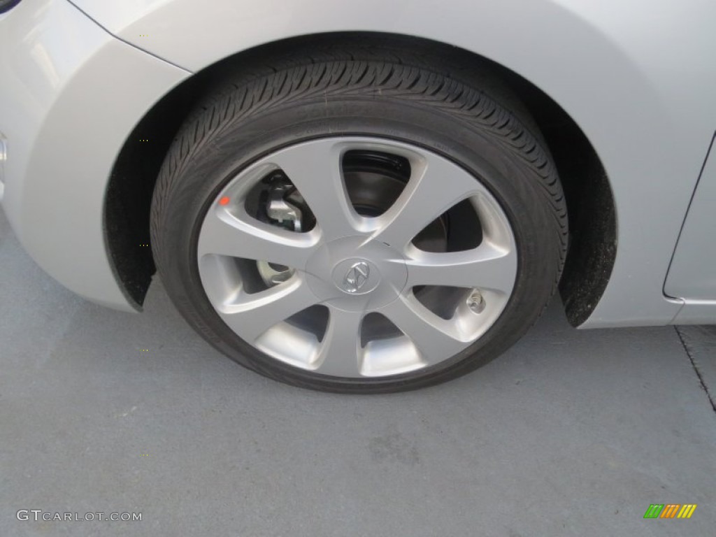 2013 Elantra Limited - Silver / Gray photo #13
