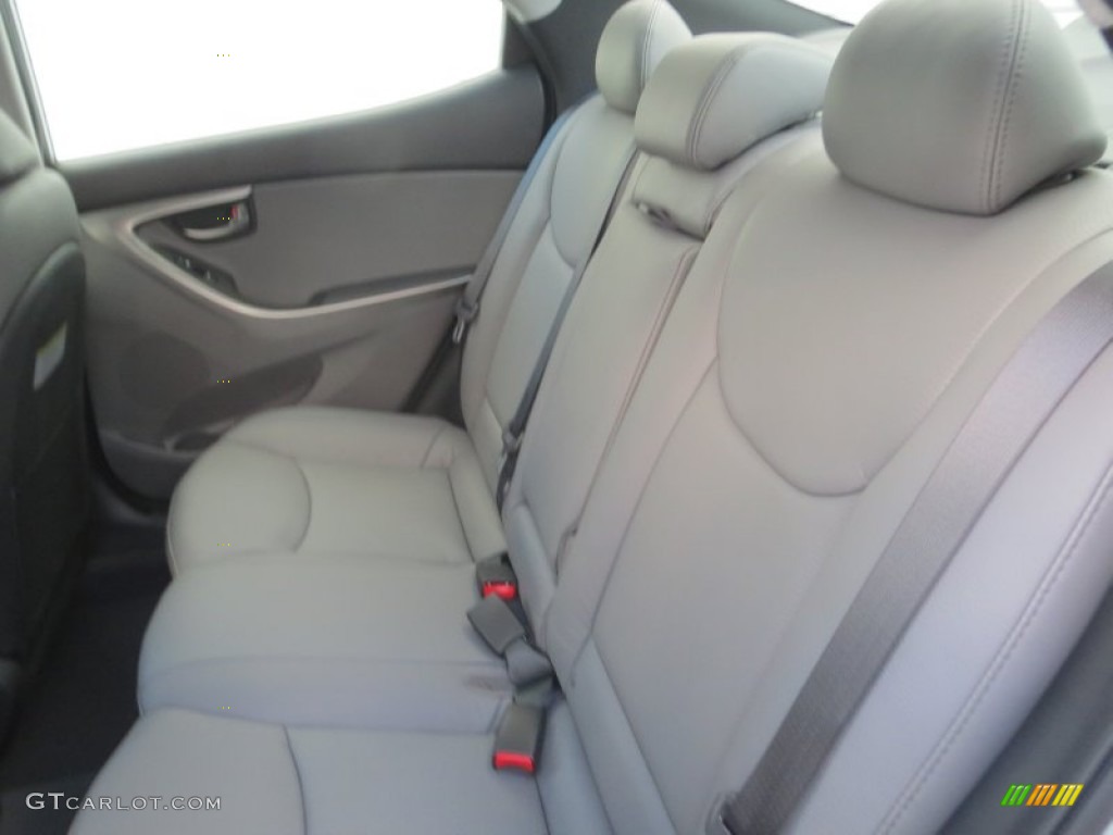 2013 Elantra Limited - Silver / Gray photo #21