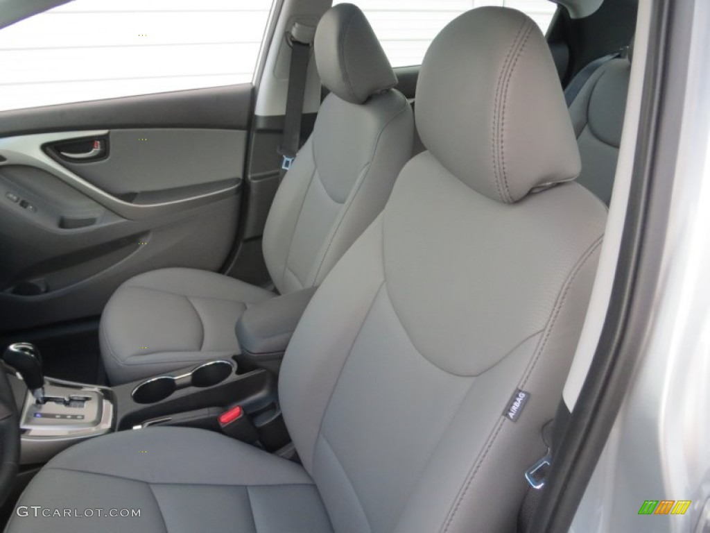 2013 Elantra Limited - Silver / Gray photo #24