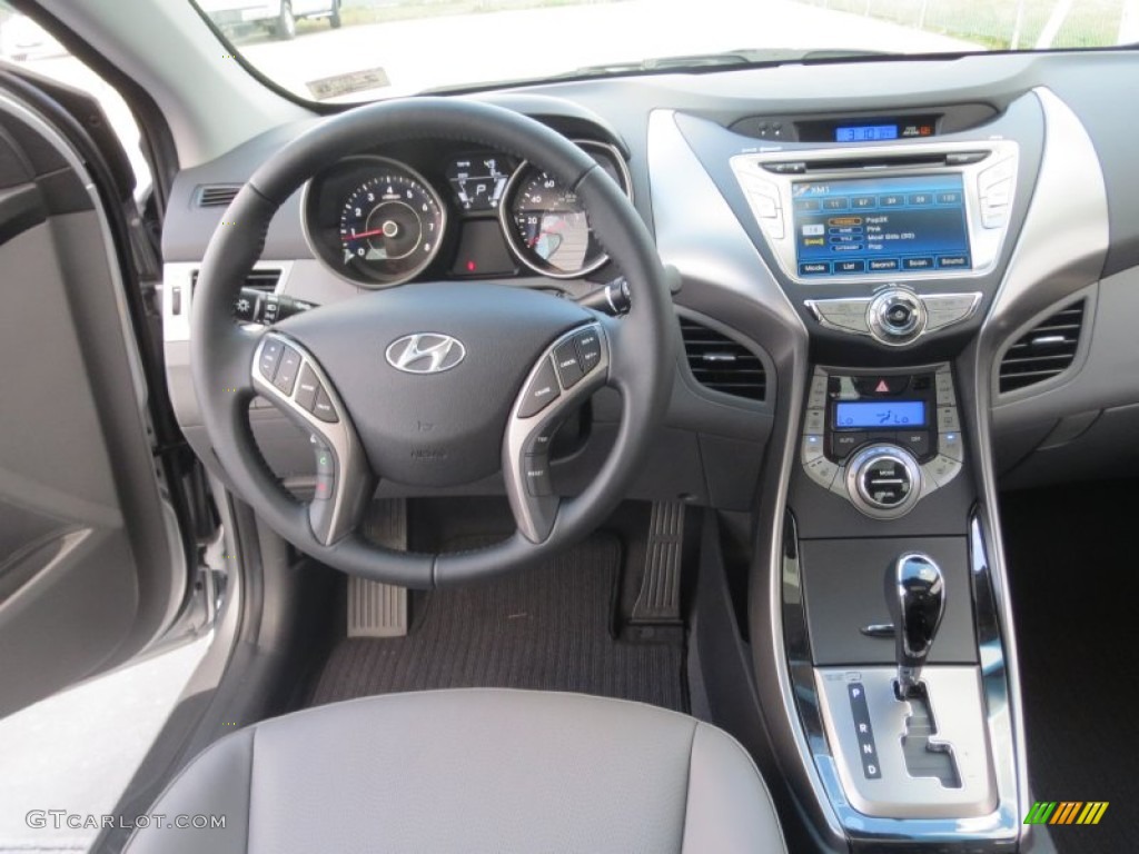 2013 Elantra Limited - Silver / Gray photo #27
