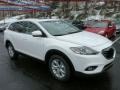 Crystal White Pearl Mica 2013 Mazda CX-9 Touring AWD Exterior