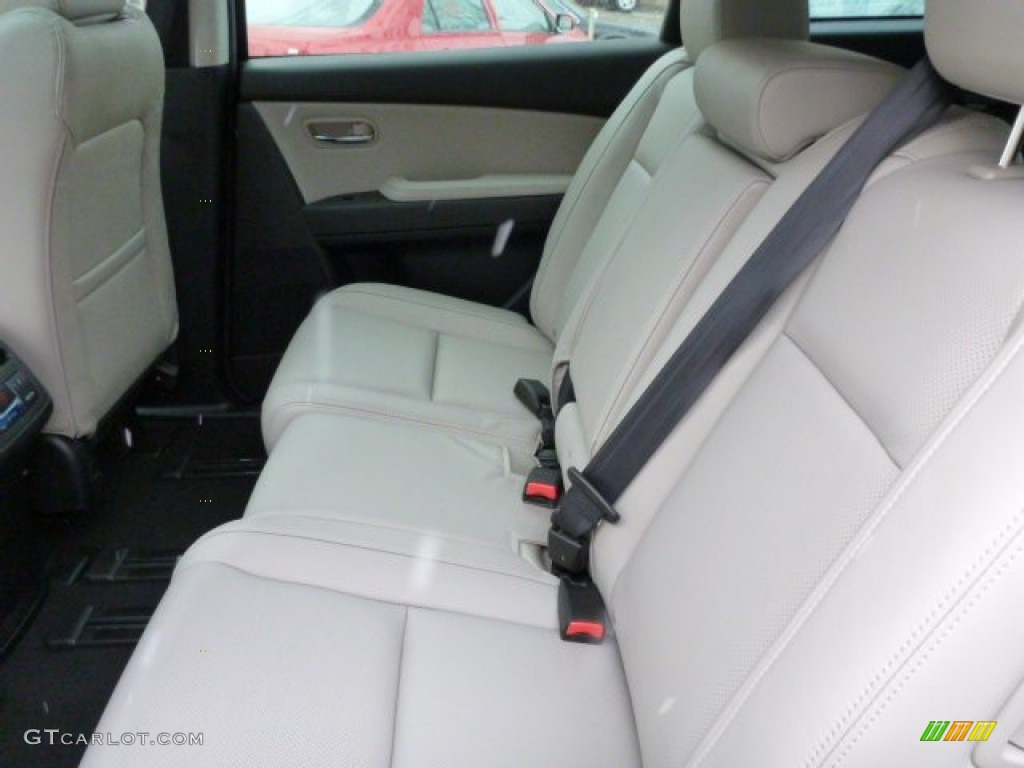 2013 Mazda CX-9 Touring AWD Rear Seat Photo #76828107