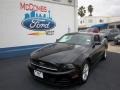 2013 Black Ford Mustang V6 Coupe  photo #1