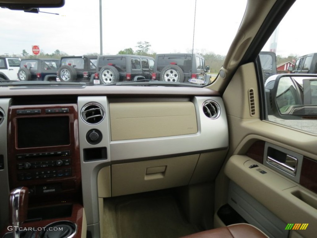 2010 F150 King Ranch SuperCrew 4x4 - Tuxedo Black / Chapparal Leather photo #21