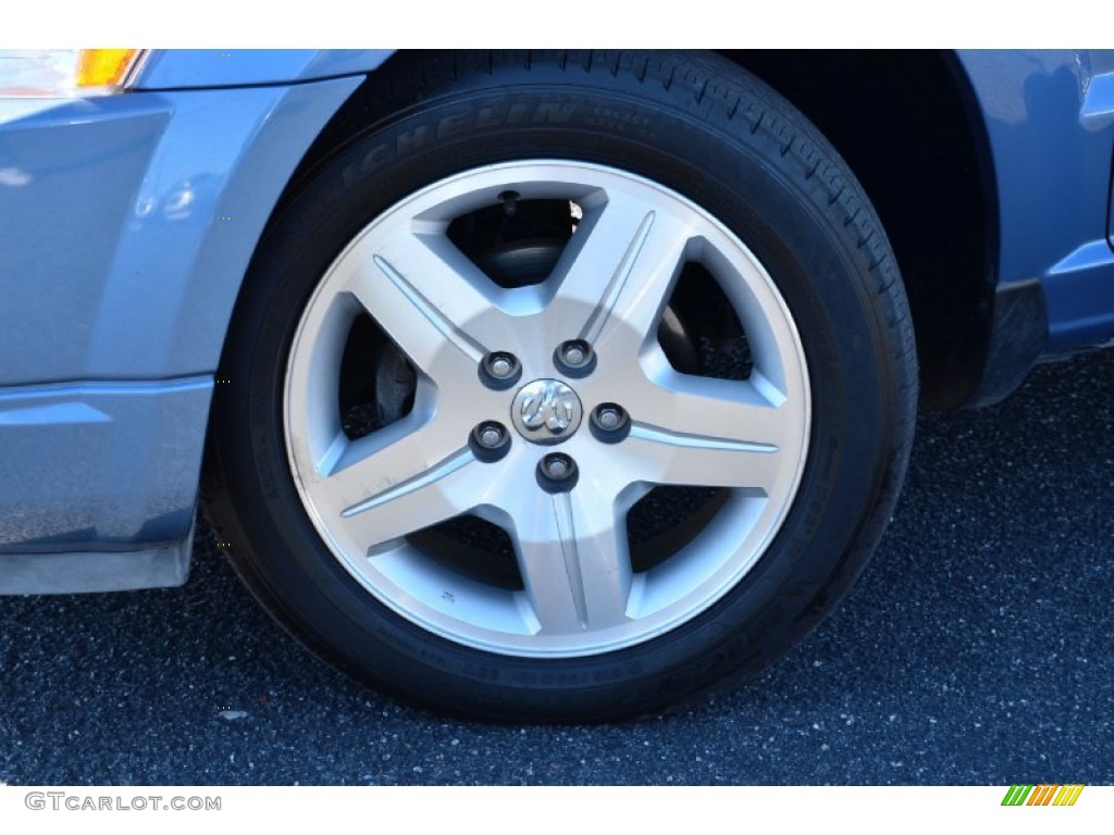 2007 Caliber SXT - Marine Blue Pearl / Pastel Slate Gray photo #9