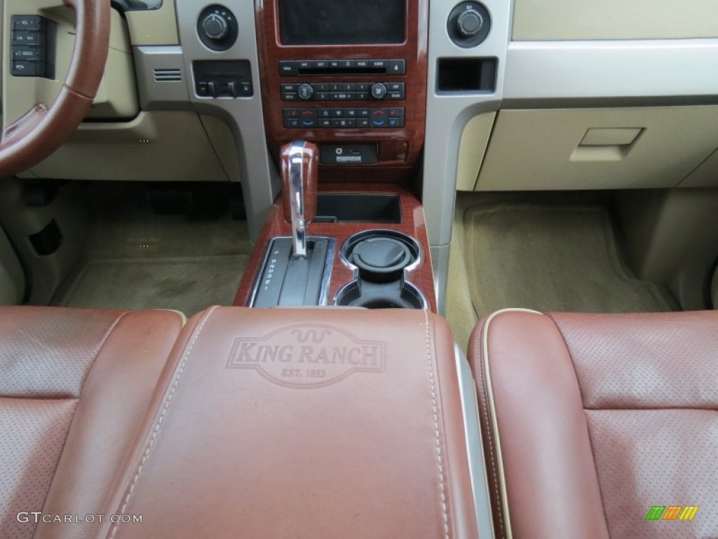 2010 F150 King Ranch SuperCrew 4x4 - Tuxedo Black / Chapparal Leather photo #23