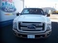 White Platinum Tri-Coat Metallic - F350 Super Duty King Ranch Crew Cab 4x4 Photo No. 2