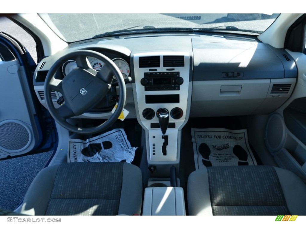 2007 Caliber SXT - Marine Blue Pearl / Pastel Slate Gray photo #14