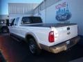 White Platinum Tri-Coat Metallic - F350 Super Duty King Ranch Crew Cab 4x4 Photo No. 17