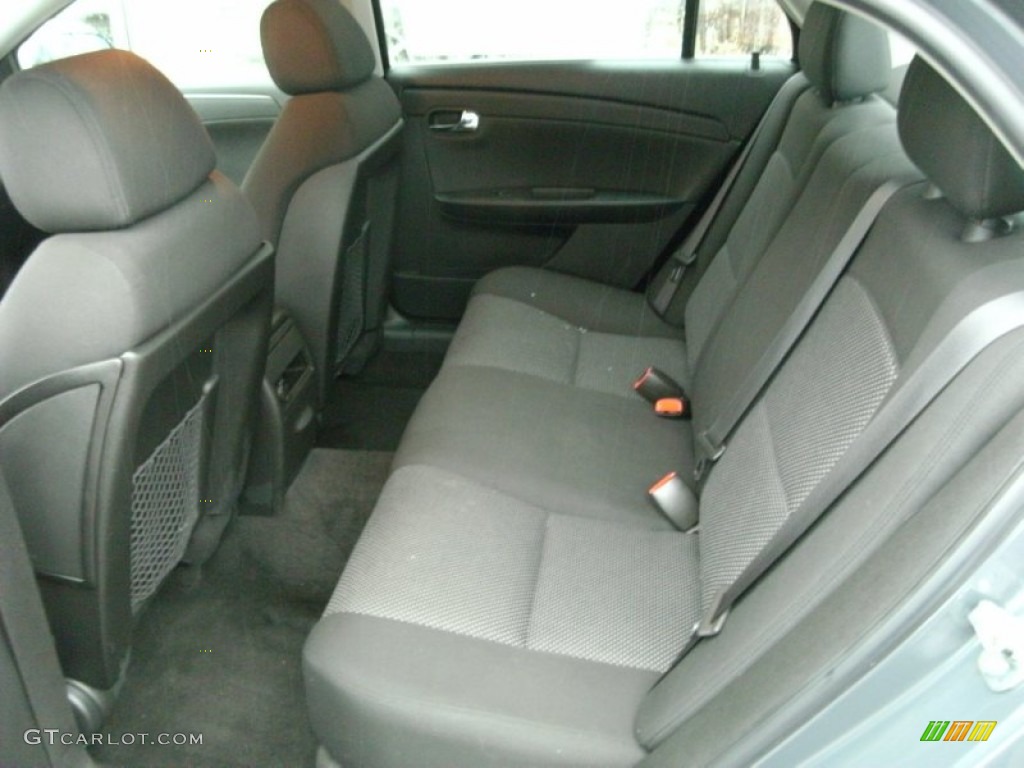 Ebony Interior 2008 Chevrolet Malibu LT Sedan Photo #76830213