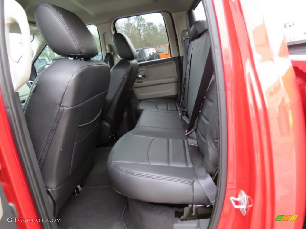 2012 Ram 1500 SLT Quad Cab - Flame Red / Dark Slate Gray photo #13